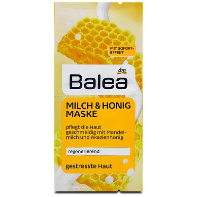 Balea Milch & Honig, Maske (Maseczka 'Mleko i Miód')