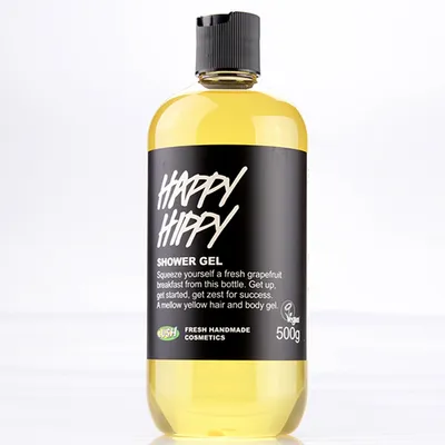 Lush Happy Hippy, Shower Gel (Żel pod prysznic o zapachy grapefruita)