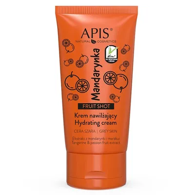 Apis Fruit Shot, Krem nawilżający `Mandarynka`