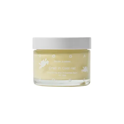 Uoga Uoga Crab In Cool Hat, Nourishing and Protective Balm For Kids (Odżywczy i pielęgnujący balsam olejkowy  dla dzieci)