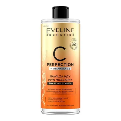Eveline Cosmetics C Perfection + Witamina Cg, Nawilżający płyn micelarny