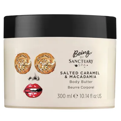 Being by Sanctuary Spa Salted Caramel & Macadamia Body Butter (Masło do ciala `Słony  karmel i makadamia`)