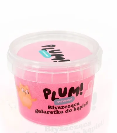 Marba Cosmetics Plum! Czyściochowo, Galaretka do kąpieli z brokatem (różne zapachy)