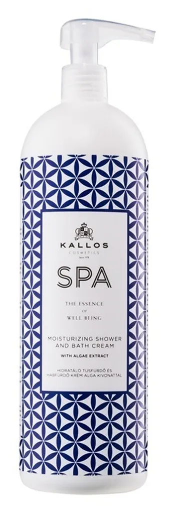 Kallos Spa, Moisturizing Shower and Bath Cream with Algae Extract (Żel pod prysznic z ekstraktem algowym)