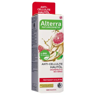 Alterra Anti - Cellulite Hautöl Grapefruit & Bio - Birke (Antycellulitowy olejek do ciała 'Grejpfrut & brzoza bio')