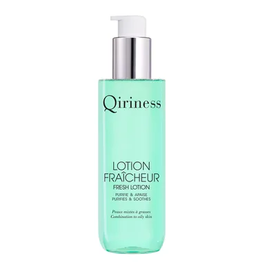 Qiriness Lotion Fraicheur [Fresh Lotion] (Oczyszczająco-kojący tonik do skóry mieszanej i tłustej)