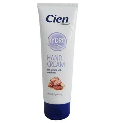 Cien Hydro, Hand Cream with Almond Oil & Shea Butter (Nawilżający krem do rąk)
