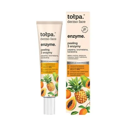 Tołpa Dermo Face, Enzyme, Peeling enzymatyczny do twarzy '3 Enzymy' (nowa wersja)