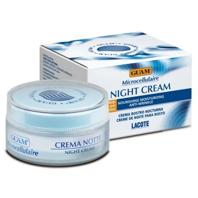 Lacote Guam Microcellulaire Night Cream (Liftingujący krem przeciwzmarszczkowy na noc)
