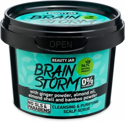 Beauty Jar Brain Storm Cleansing & Purifying Scalp Scrub (Oczyszczający peeling do skóry głowy)