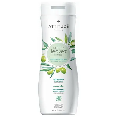 Attitude Super Leaves, Shower Gel Olive Leaves (Żel pod prysznic)