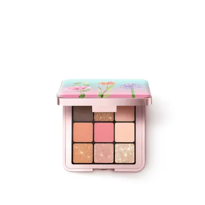 Kiko Milano Days In Bloom, Multi-Faceted Eyeshadow Palette (Paleta 9 cieni do powiek)