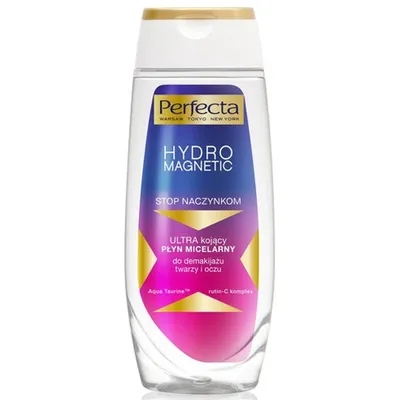Perfecta Hydro Magnetic, Ultra kojący płyn micelarny do demakijażu twarzy i oczu