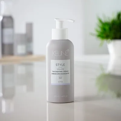 Keune Style, Volume Thickening Cream N.55 (Aktywowany ciepłem krem zwiększający objętość)