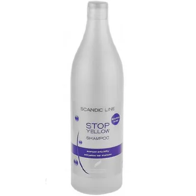 Profis Cosmetics Scandic Plus, Stop Yellow Shampoo (Szampon do włosów blond i rozjaśnianych anty- żółty)