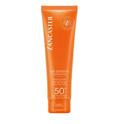 Lancaster Sun Sensitive, Oil-free Milk SPF 50 (Beztłuszczowe mleczko do ciała SPF 50)