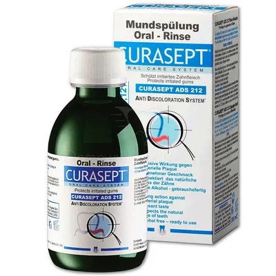 Curaden Healthcare Curasept ADS 212, Płyn do płukania jamy ustnej 0.12 % CHX