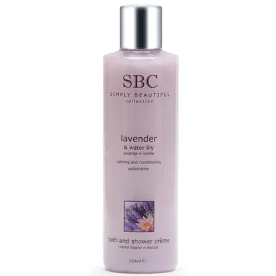 Simply Beautiful Collection Lavender & Water Lily, Shower Creme (Kremowy żel pod prysznic z lawendą i lilią wodną)