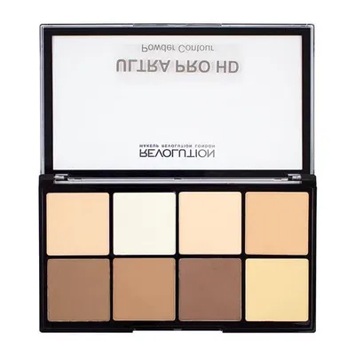 Revolution Beauty (Makeup Revolution) Ultra HD Pro Powder Contour (Paleta do konturowania twarzy pudrowa)