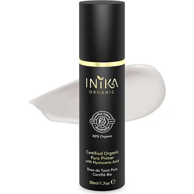 Inika Pure Primer (Nawilżająca baza pod makijaż z kwasem hialuronowym)