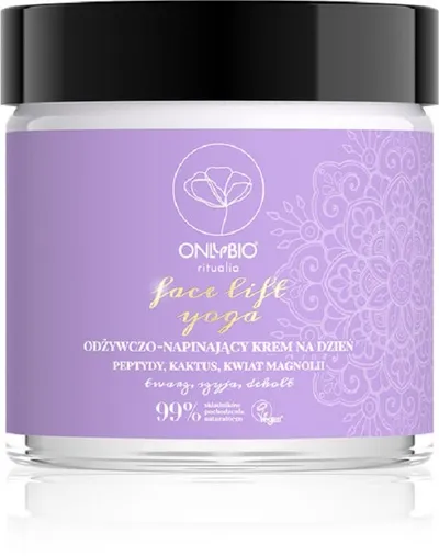 OnlyBio Ritualia, Face Lift Yoga, Odżywczo-napinający krem na dzień