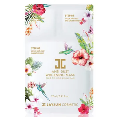 JayJun Cosmetic Anti-Dust Whitening Mask (3-etapowa maska ochronno-rozjaśniająca)