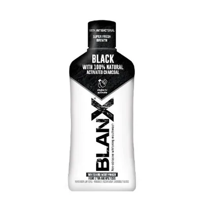 BlanX Black Whitening Mouthwash with Activated Charcoal (Wybielający płyn do higieny jamy ustnej)