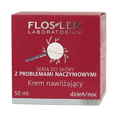 Floslek Pielęgnacja Cery Naczynkowej, Krem nawilżający