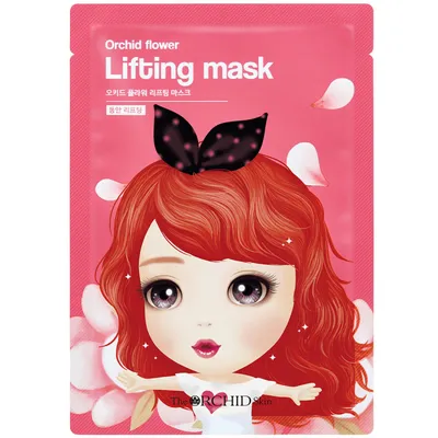 The Orchid Skin Orchid Flower Lifting Mask (Maseczka w płachcie o działaniu liftingującym)
