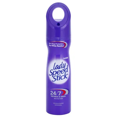 Lady Speed Stick 24/7 Invisible, Deodorant Spray