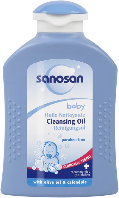 Sanosan Baby, Reinigungsöl (Oliwka pielęgnacyjna)