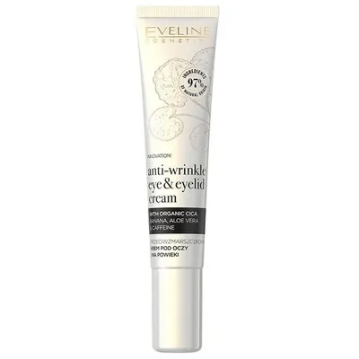 Eveline Cosmetics Organic Gold, Przeciwzmarszczkowy krem pod oczy i na powieki