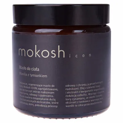 Mokosh Cosmetics Icon, Masło do ciała `Wanilia z tymiankiem`