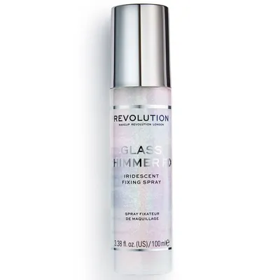Revolution Beauty (Makeup Revolution) Glass Skin, Glass Shimmer Fix Iridescent Fixing Spray (Mgiełka utrwalająca makijaż)