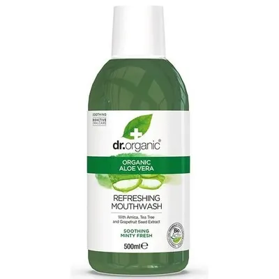 Dr.Organic Organic Aloe Vera Mouthwash (Płyn do płukania ust z aloesem)