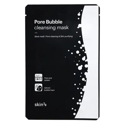 SKIN79 Pore Bubble, Cleansing Mask (Bąbelkująca maska w płachcie)