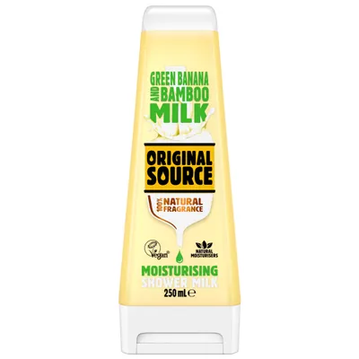 Original Source Green Banana & Bamboo, Shower Milk (Nawilżające mleczko pod prysznic o zapachu zielonego banana i mleczka bambusowego)