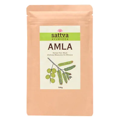 Sattva Ayurveda Ziołowa maska do włosów `Amla`