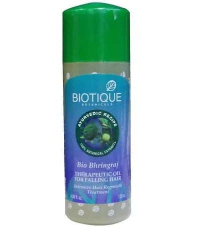 Biotique Bio Bhringraj Therapeutic Oil for Falling Hair (Olejek na wzrost włosów)