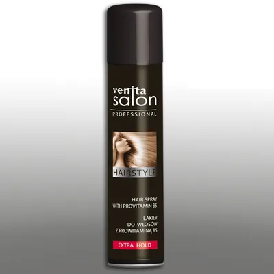 Venita Salon Professional Hairstyle, Hair Spray with Provitamin B5 (Lakier do włosów z prowitaminą B5)