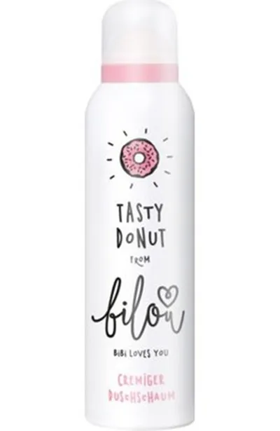 Bilou Tasty Donut, Creamy Shower Foam (Kremowa pianka pod prysznic `Pączek z truskawkowym lukrem`)
