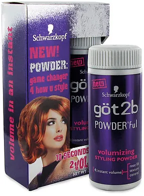 Schwarzkopf Got2b Powder'ful, Volumizing Styling Powder (Puder unoszący włosy u nasady)