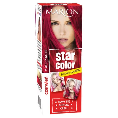 Marion Star Color, Szampon koloryzujący do pasemek i ombre
