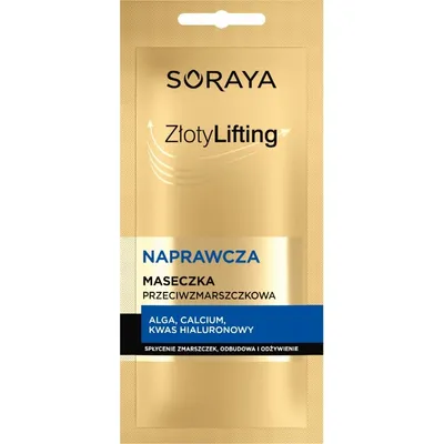 Soraya Złoty Lifting, Naprawcza maseczka przeciwzmarszczkowa