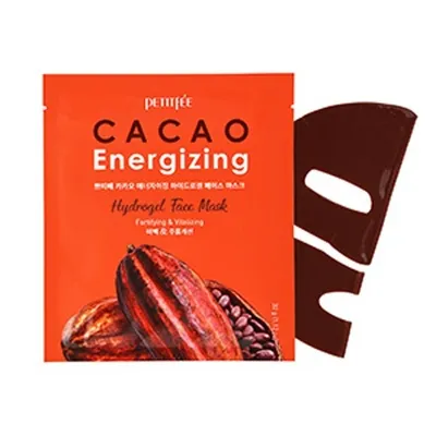 Petitfee Cocoa Energizing Hydrogel Face Mask (Hydrożelowa maska na twarz)