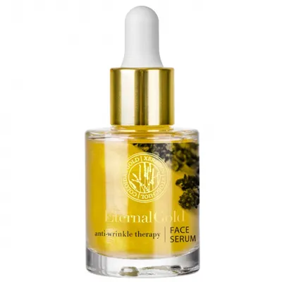 Organique Eternal Gold, Anti-wrinkle Therapy Face Serum (Ujędrniające serum do twarzy)