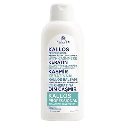 Kallos Professional, Repair Hair Conditioner with Cashmere Keratin (Kaszmirowy balsam silnie regenerujący)