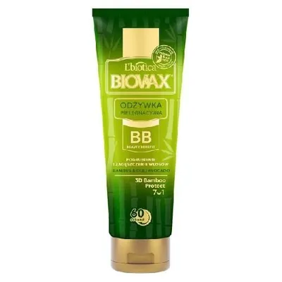 L'biotica Biovax BB Beauty Benefit, Bambus & Olej Avocado, Odżywka pielęgnacyjna