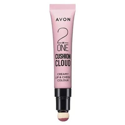 Avon 2 in One Cushion Cloud Creamy Lip & Cheek Colour (2 w 1 szminka i róż)