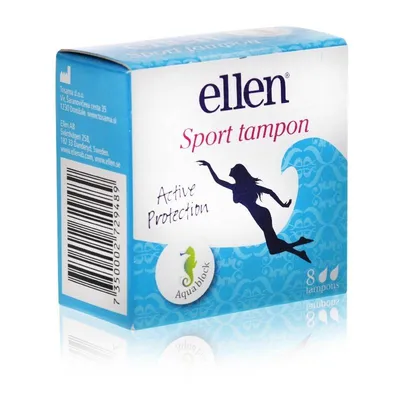 Ellen Sport Aqua Block Tampon (Tampony na basen)